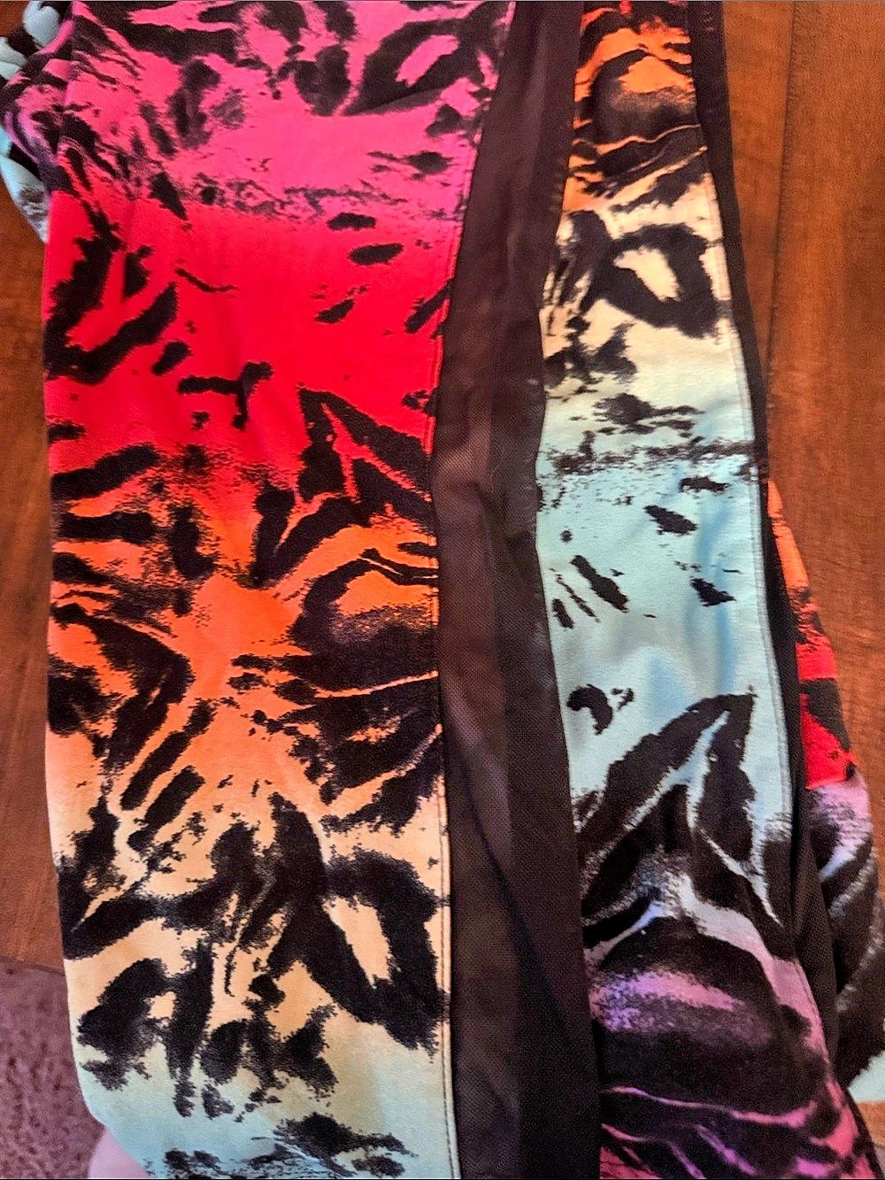 No Boundaries Abstract Print Leggings Size XXL/2XG (19)